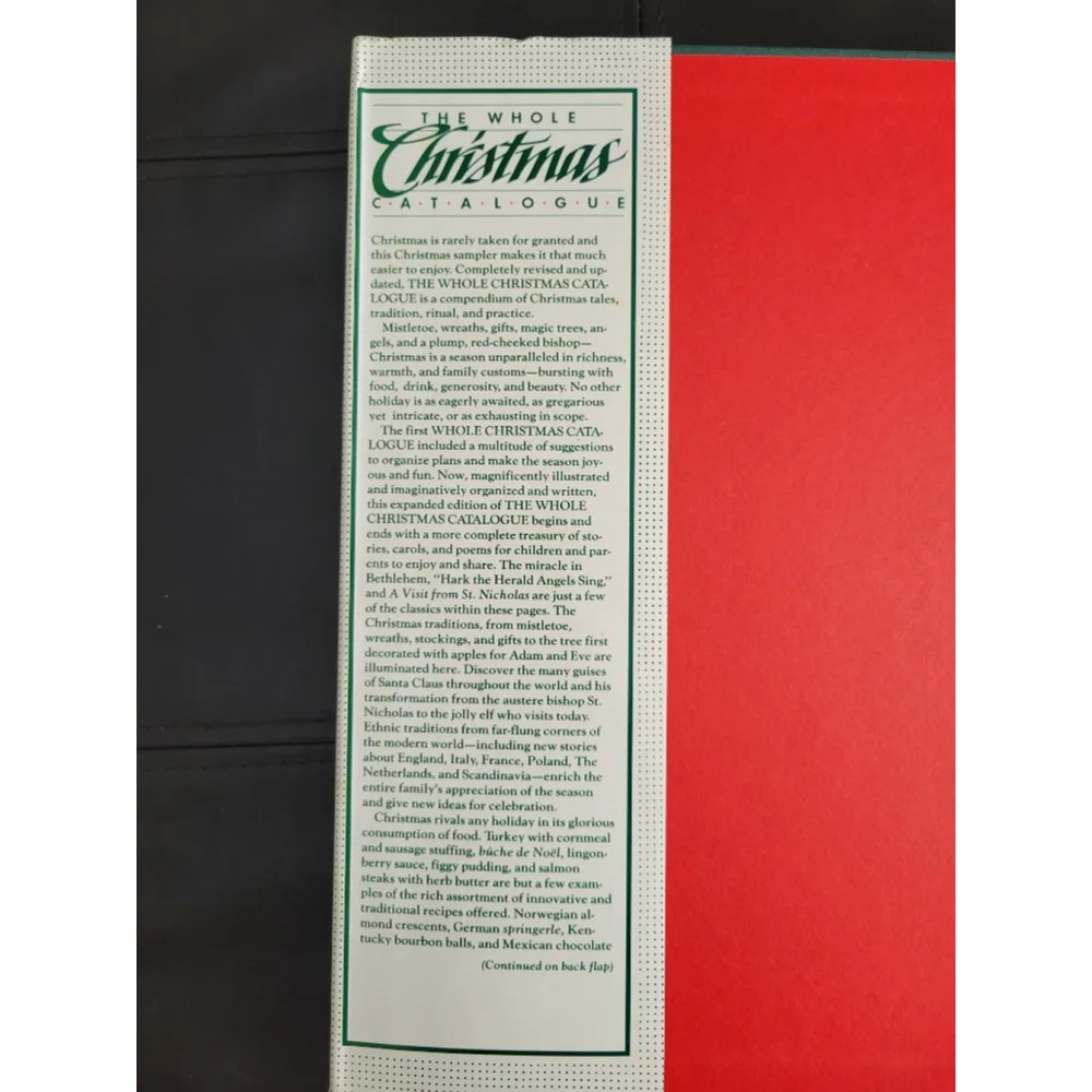 Vtg 80s The Whole Christmas Catalogue Bundle Kids Activities Recipes Traditions